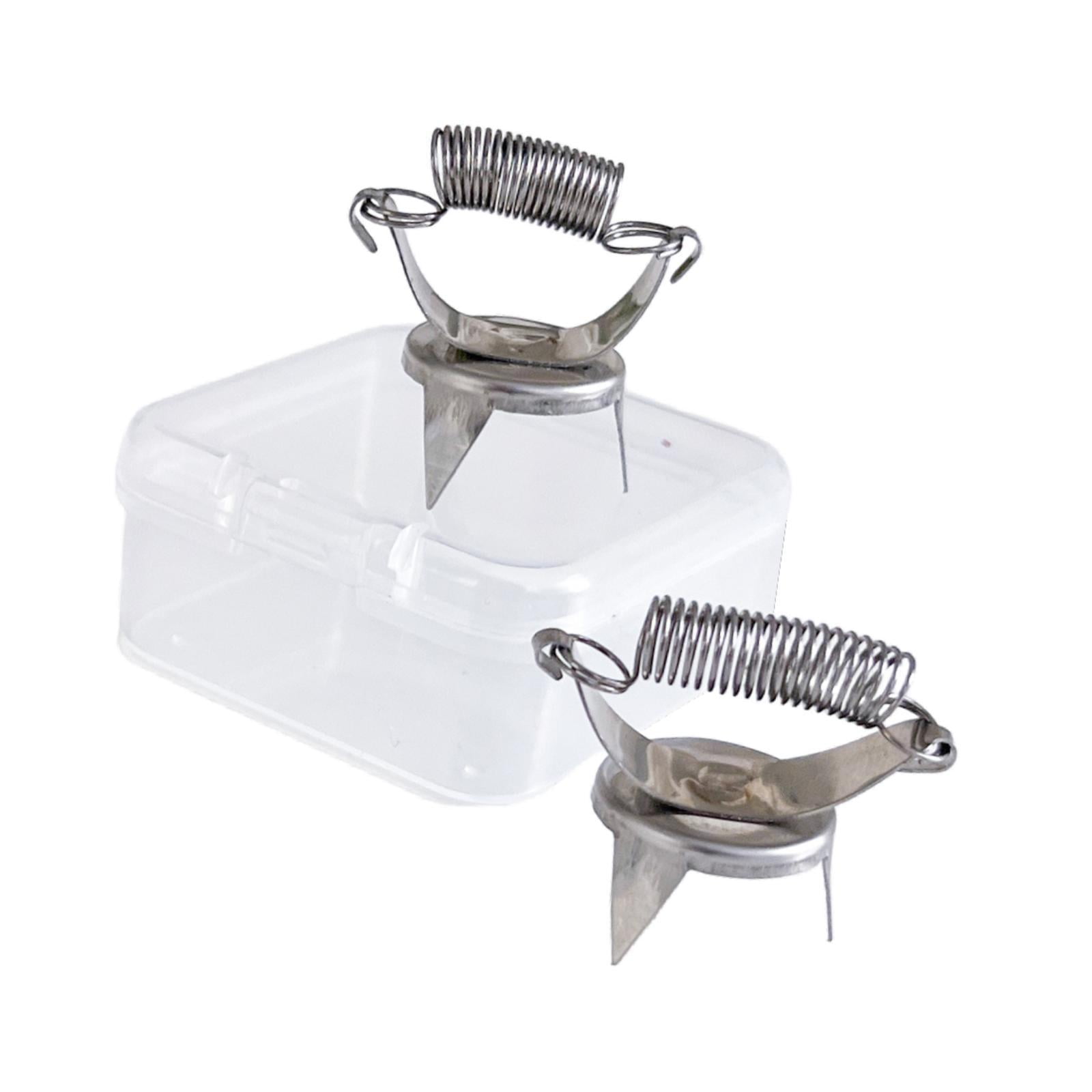 Bothyi - 2 Piezas De Abrazaderas Para Esmaltado De Arcilla De Cerámica, Pinzas Premium Para Esmaltado Con Punta De Dedo Diy