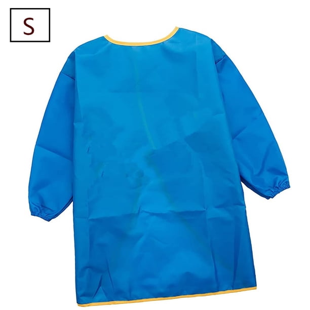 Bata de pintura infantil - Bata de manualidades infantil - Delantal infantil - Delantal de pintura con mangas largas