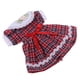 thumbnail image 3 of 1/6 vestido de fiesta de mu?eca linda falda a cuadros vestido de princesa para la noche Lolita mu?eca, 3 of 5