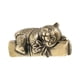 thumbnail image 3 of Figura De Panda De Latón, Artesanía, Adorno Para Centros De Mesa De Sala De Estar, 3 of 3