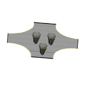 Magideal - Objetivo De Entrenamiento De Portería De Fútbol, Red De Lanzamiento De Fútbol Para Mejorar La Precisión Del Fútbol, Red Objetivo De Fútbol Para Niños, Alto 18 M Largo Superior 295 M