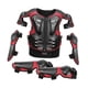 thumbnail image 3 of Traje de Protección de Motocicleta para Niños con Coderas, Rodilleras, Equipo de de Cross, Conjunto de Protección de Conducción para Deportes Al Rojo, 3 of 5