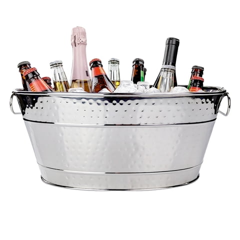Balde Para Bebidas Brekx De Acero Inoxidable 15L (4 Galones)