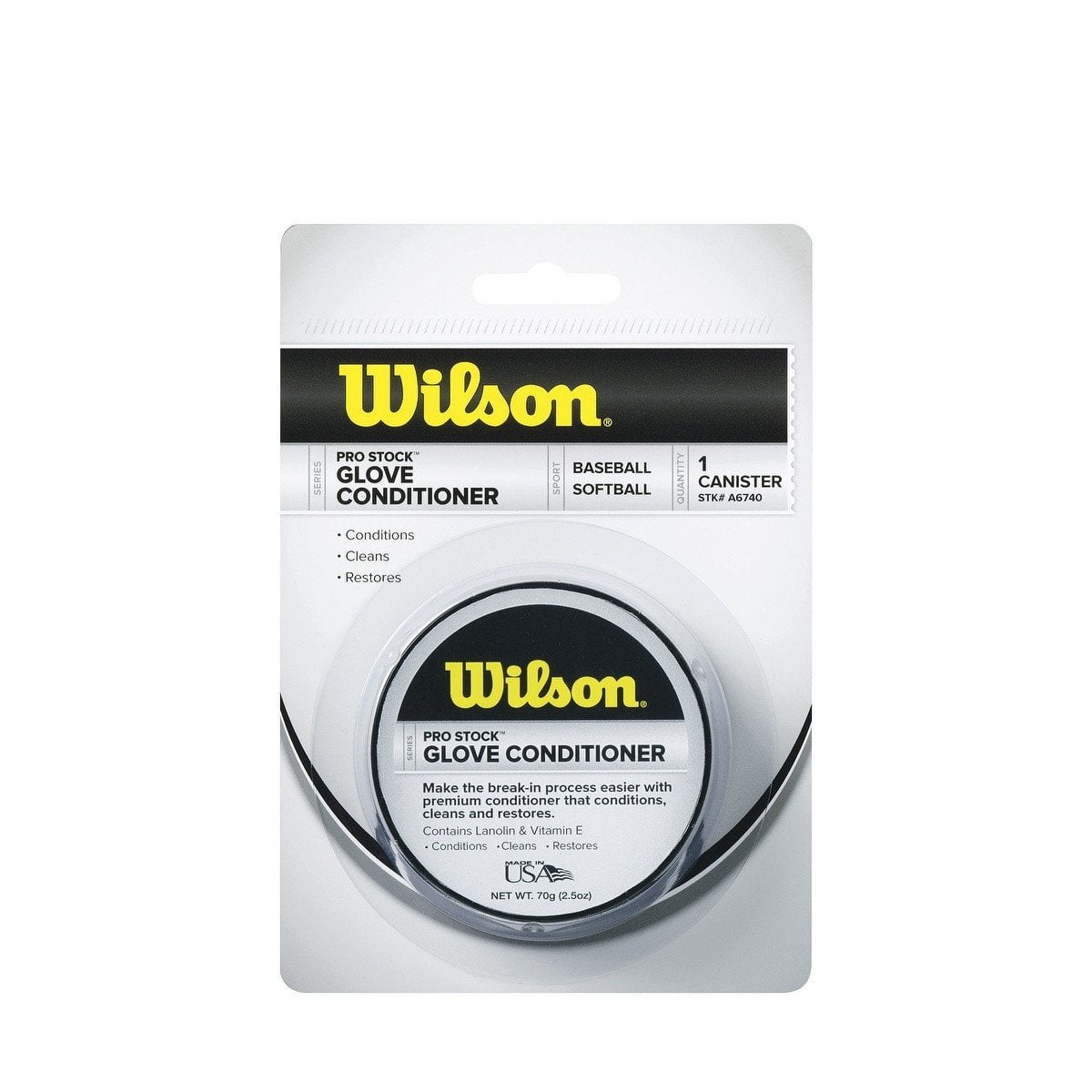 Acondicionador De Guantes Wilson Wta6776pdpro Stock Blanco/negro