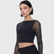 thumbnail image 3 of Polera Mujer Sin Espalda M/L Brillos Negro Corona, 3 of 5