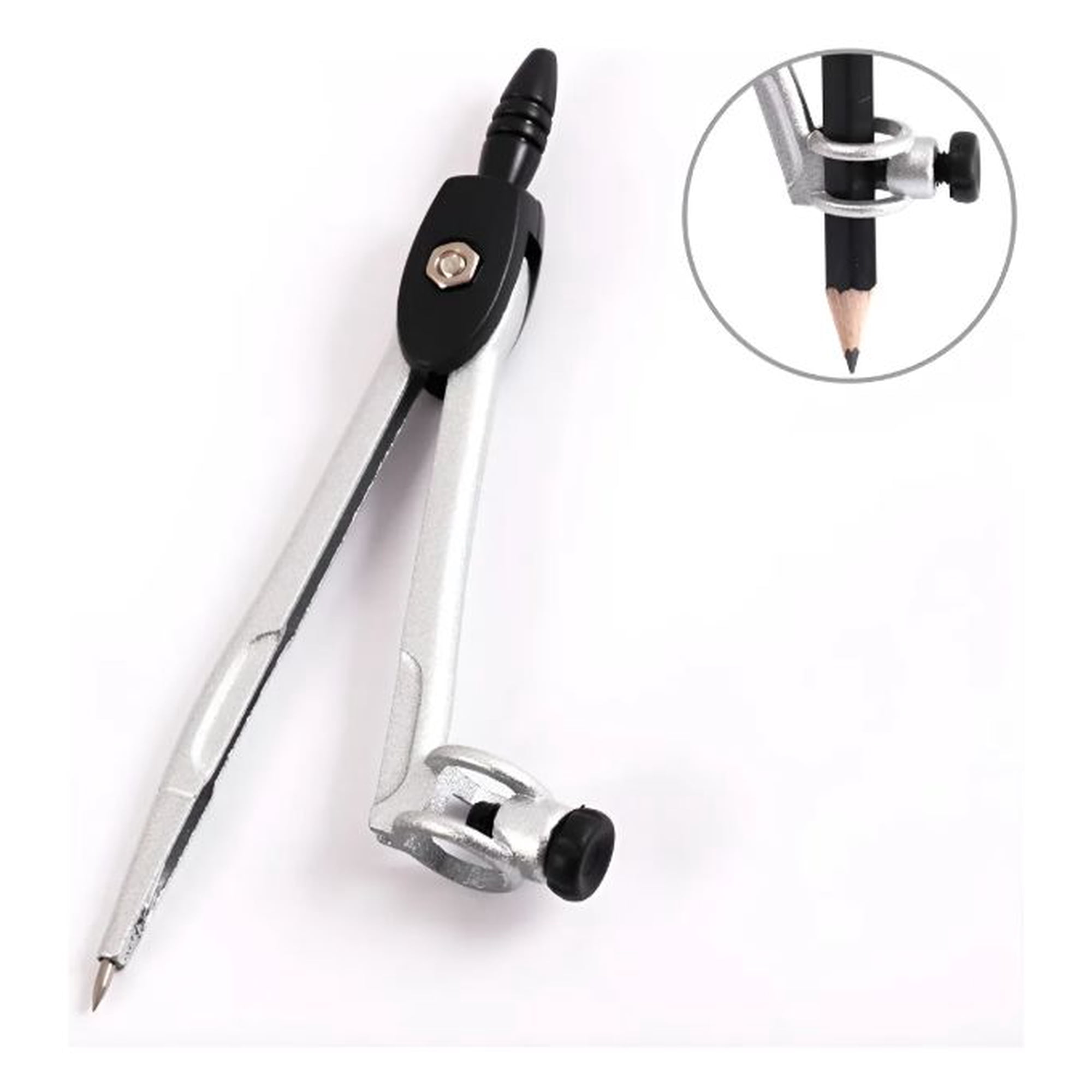 Compas Metálico Con Lápiz Ym1012 Foska