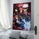 thumbnail image 3 of Jujutsu Kaisen (Manga) Cuadro decorativo colgante - Arte de pared - Póster enmarcado - Decoración de pared - Regalos para familia, amigos y aficionados 20*30 cm, 3 of 6