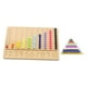 thumbnail image 4 of Tablero De Rastreo Montessori, Tablero De Práctica De Escritura, Juguete Preescolar Para Niños, Cuentas De Cuerda De Bolas, 4 of 5