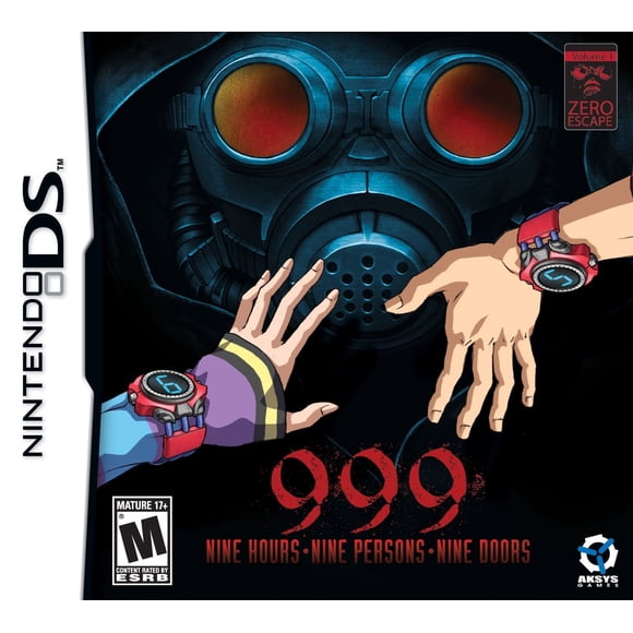 Juego de Nintendo DS Aksys 9 Hours, 9 Persons, 9 Doors (Reacondicionado)