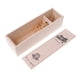 thumbnail image 3 of Botella De Vino Caja De Madera Con Asa Para Boda Fiesta De Cumpleaños Aniversario, 3 of 5