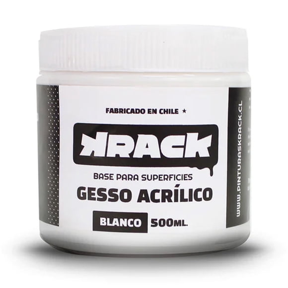 Gesso Acrílico Blanco 500ML