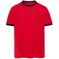 Camiseta Tommy Hilfiger Para Niños Ken Regal Roja, Talla Lg