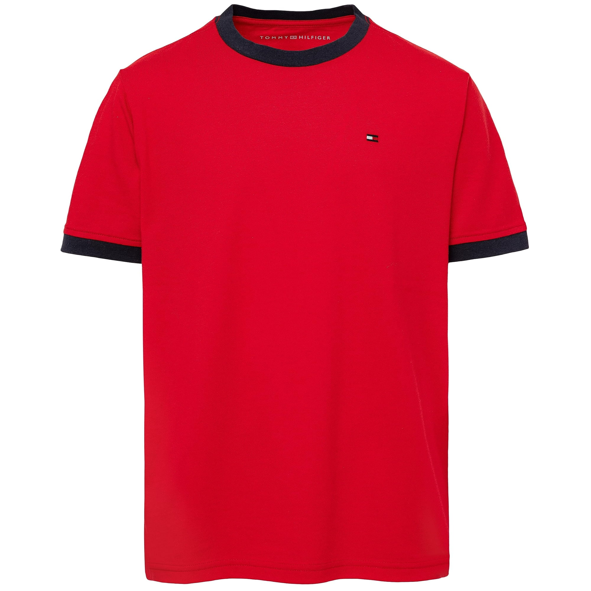 Camiseta Tommy Hilfiger Para Niños Ken Regal Roja Talla Sm (8-10)