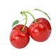 thumbnail image 2 of Adorno Fake Cherry Tabletop Centerpiece Rojo, 2 of 3
