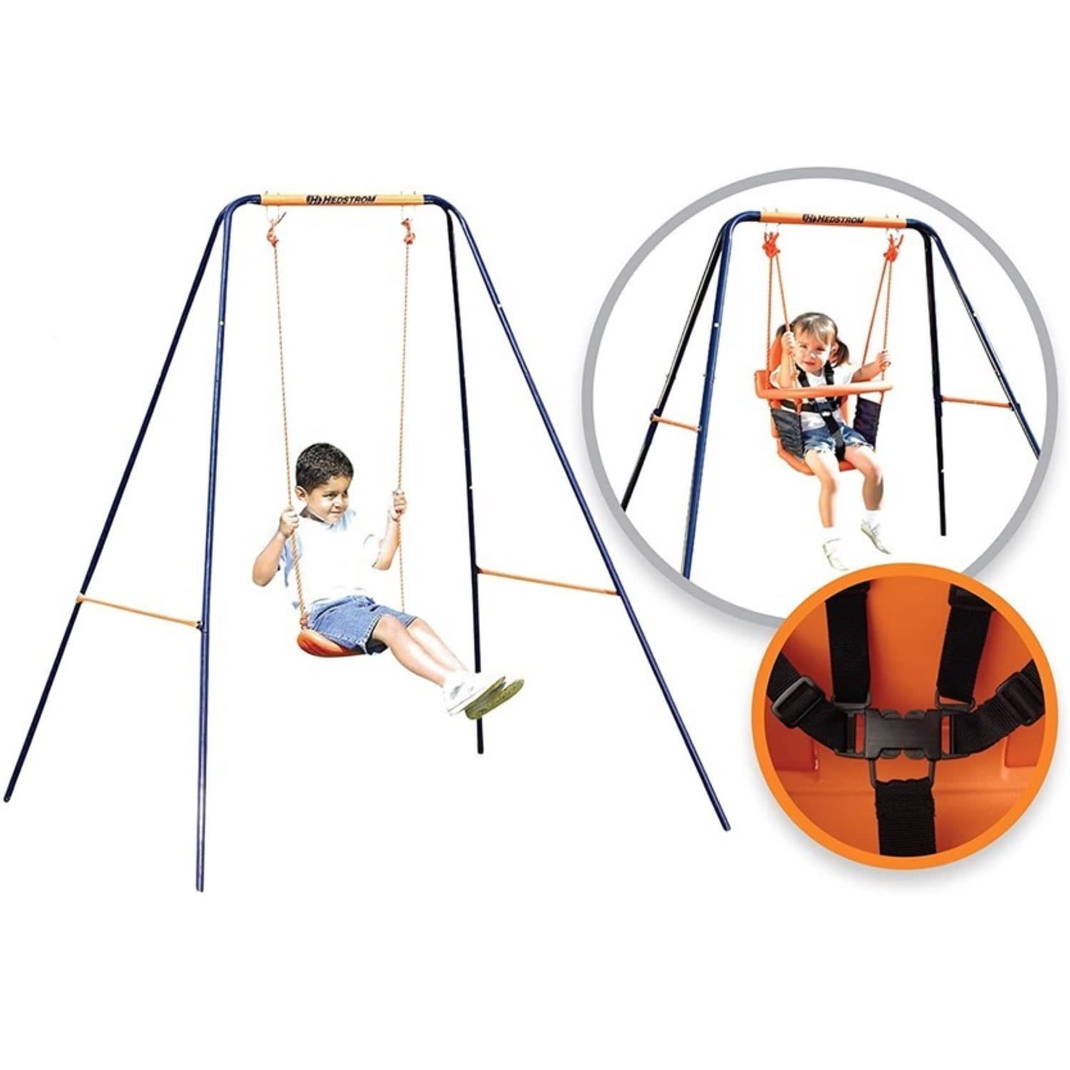 Hedstrom - Columpio Unitario 2 En 1
