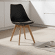thumbnail image 1 of Silla para comedor tulip negra, 1 of 8