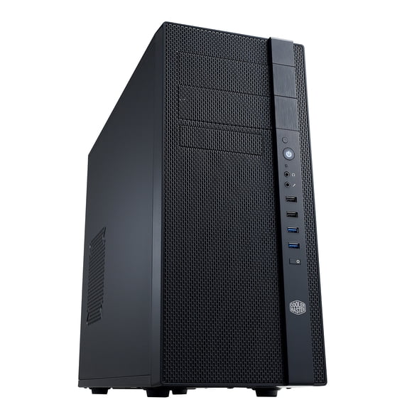 Carcasa para computadora Cooler Master N400 Mid Tower con panel de malla