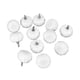 thumbnail image 5 of 12 Piezas De Calabazas Falsas Modelo DIY Calabazas De Espuma Falsas Para Tienda De Halloween Otoño S Blanco, 5 of 5