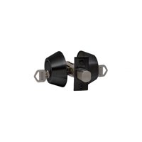 Stark Design - Cerrojo De Seguridad, Cilindro Exterior E Interior. (Negro Mate). Sku: Sdce0-Bl