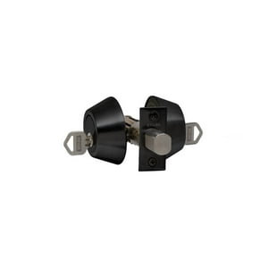 Stark Design - Cerrojo De Seguridad, Cilindro Exterior E Interior. (Negro Mate). Sku: Sdce0-Bl