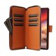 thumbnail image 5 of Funda Cartera con Cremallera y Correa para Samsung Galaxy S26 Ultra 5G Soporte y Tarjetero Marrón, 5 of 6