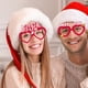 thumbnail image 2 of Diadema de papel con gafas para San Valentín, divertida diadema y gafas para San Valentín | Diadema de San Valentín con gafas para fiestas, accesorios de disfraces navideños, 2 of 7