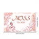 thumbnail image 1 of 1pc, Wedding Flag Church Wedding Props Arrangement Decoration Hanging Flag Pink Wedding Banner Romantic Background Cloth, 1 of 3