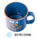 thumbnail image 3 of Taza Camper Silver Buffalo 591 ml Ted Lasso "Sé un Pez", 3 of 4