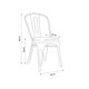 thumbnail image 4 of Silla Tolix Asiento Madera Replica Gold, 4 of 4