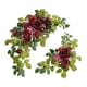 thumbnail image 1 of 2x Arco De Boda Flores Artificiales Para Ventana Día De San Valentín Rojo, 1 of 5