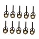 thumbnail image 2 of Anillos de línea de guías de anillo de ojo de ca?a de pescar de 10 piezas para pesca de carpa giratoria, 2 of 5