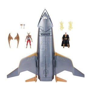 Nave Black Adam Spin Master Hack Cruiser Con Figuras 4 Pulgadas
