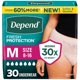 thumbnail image 1 of Ropa interior para incontinencia Depend Fresh Protection talla mediana, 30 unidades, 1 of 9