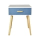 thumbnail image 1 of SET 2 VELADORES DORMITORIO DOVER 1 CAJON CELESTE BLANCO, 1 of 3
