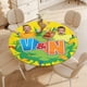 thumbnail image 4 of Vlad y Niki-theme Fitted Round Tablecloths Elastic Edged Table Covers Waterproof Table Cloth for Kitchen Holiday Party Tables Decor 120cm, 4 of 6