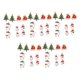 thumbnail image 4 of 50 Piezas De Aleación De Encantos Mixtos De Navidad Diy Colgantes Adorno Decoración De Fiesta En Casa, 4 of 5