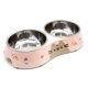 thumbnail image 1 of Comedero doble rosa para gatos Pusheen la Gata, 1 of 4