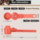 thumbnail image 5 of Cuchara de café con forma de embudo Lov Sprout para tazas K reutilizables y recargables, 5 of 7