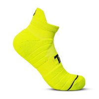 Calcetín Tilki Tobillero Lehinde Amarillo Fluor Tenis Padel