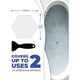 thumbnail image 2 of Adhesivos Antideslizantes para Ducha Clear Bloom, 24 Unidades, 2 of 3