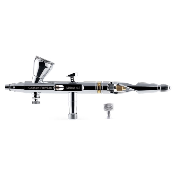 Aerógrafo Gaahleri GHPM-Mobius 0.2mm Control de Precisión