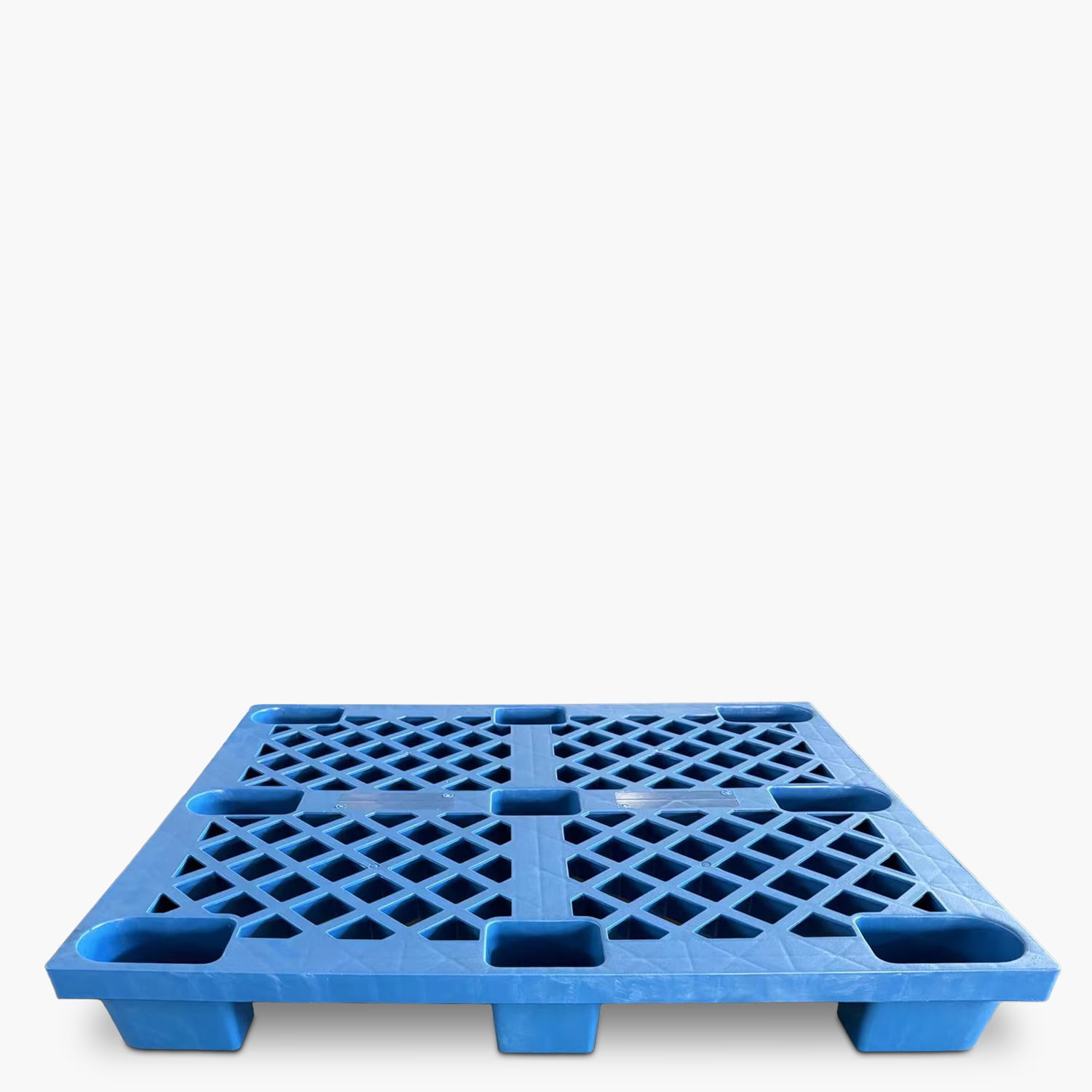 Vontak - Pallet Plástico Hdpe 9 Tacos 120x100x15 Azul