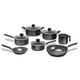 thumbnail image 1 of BATERIA DE COCINA 11 PIEZAS NEGRA EN ALUMINIO BRINOX EBONY 1.2MM, 1 of 3