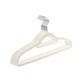 thumbnail image 1 of 10x Perchas De Terciopelo Organizadores De Armario Perchas Para Vaqueros Chaquetas Toallas Blanco, 1 of 3