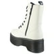 thumbnail image 4 of Botin Chalada Mujer Poolh-9 Blanco Plataforma, 4 of 7