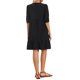 thumbnail image 3 of INSPIRE CHIC Vestido de Verano Babydoll para Mujeres Bordado con Ojal Mangas Abullonadas Dobladillo con Volantes Vestidos Cortos XS Negro, 3 of 6
