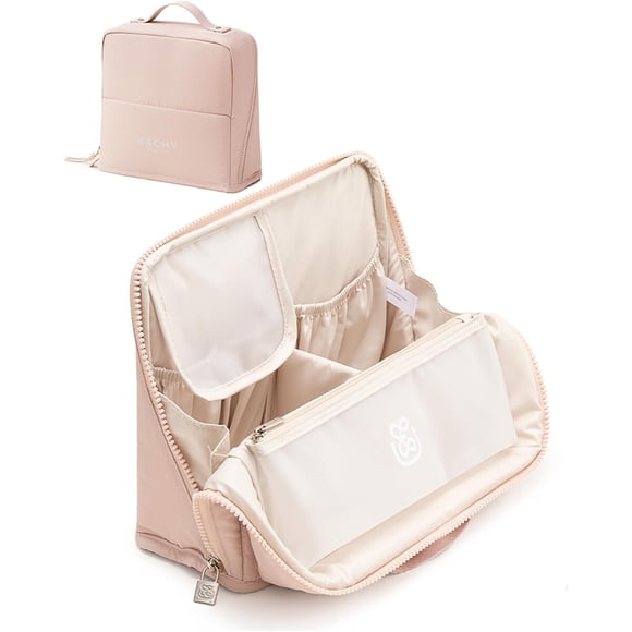 Cosmetiquera Lshzb 23 X 15 X 9 Cm Impermeable Rosa
