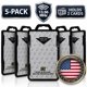 thumbnail image 2 of Porta Credenciales ID Stronghold de 2 Tarjetas con Bloqueo RFID - Pack de 5, 2 of 7