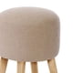 thumbnail image 2 of Pouf Nantes Lino Natural, 2 of 3