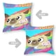 thumbnail image 2 of Chip y Potato Fundas de almohada de terciopelo con tema, regalos de funda de almohada, decoración para el hogar, cojín de lanzar, regalo de cumpleaños para fans y parejas.66*66cm., 2 of 6